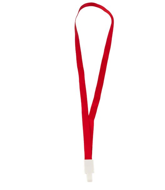 45 cm-es nyakpánt, műanyag csipesz, piros CH-1528-rd